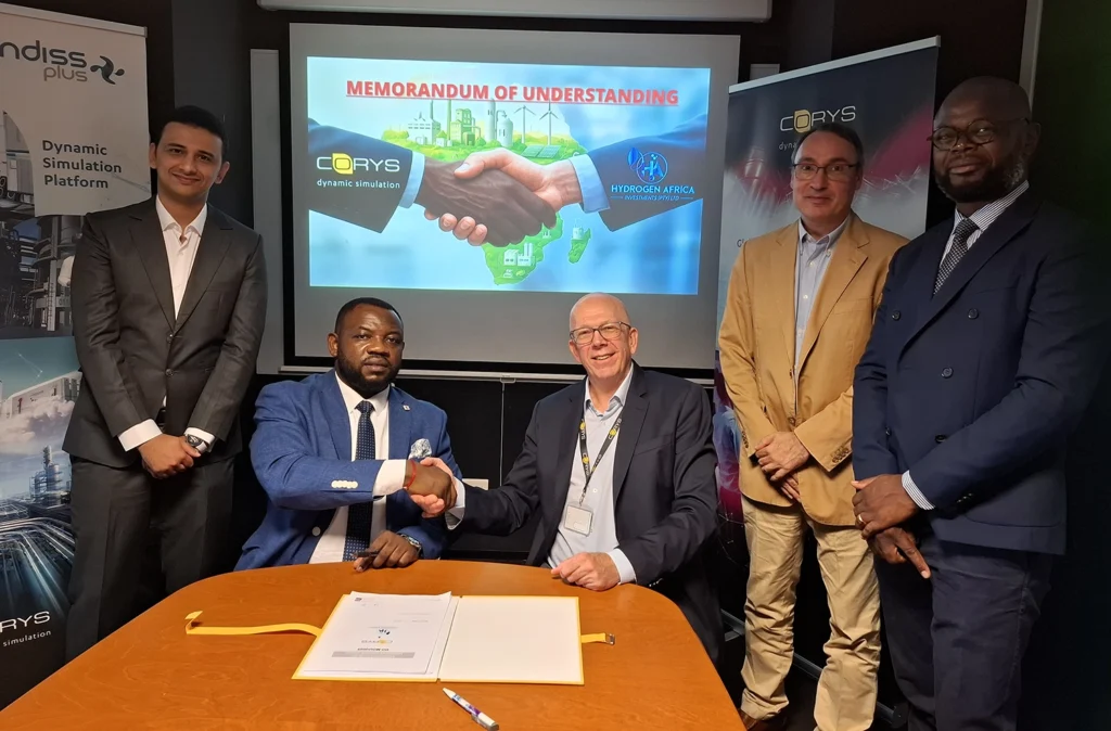 mou hydrogenafrica signature at corys