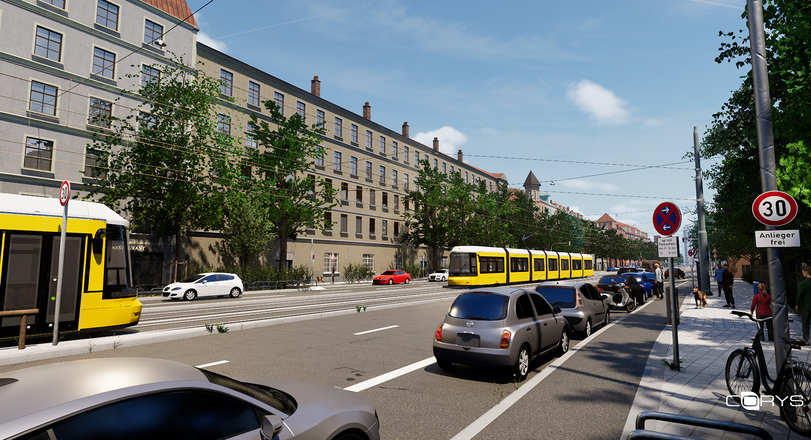 photorealistic berlin routes modelled in unreal engine
