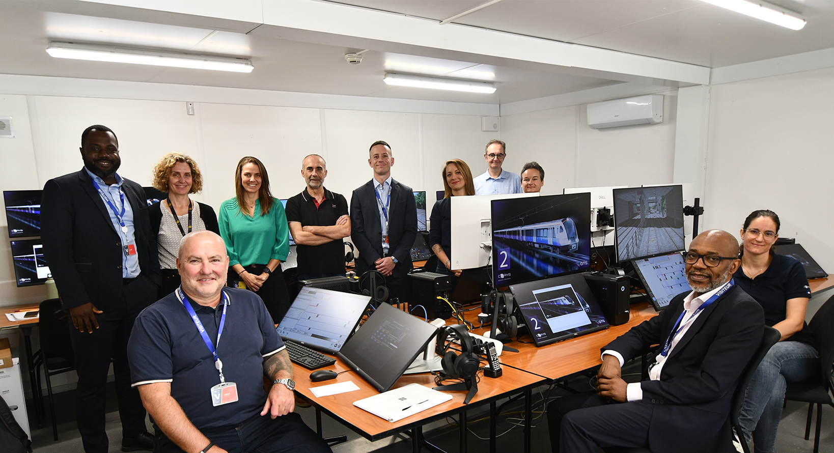 corys hosts elizabeth line operator for early testing of class 345 aventra simulators